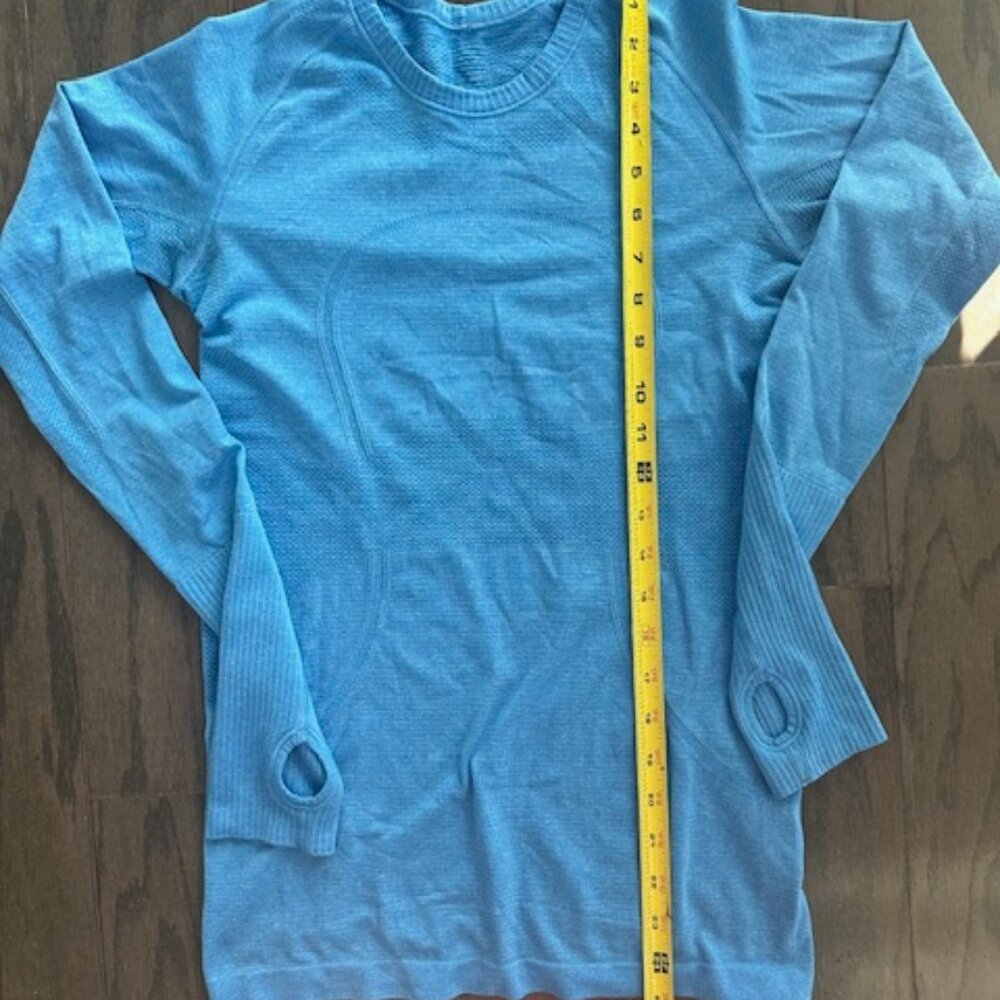 Swiftly Lululemon Tech Long Sleeve Top Size 6 - Picture 15 of 16